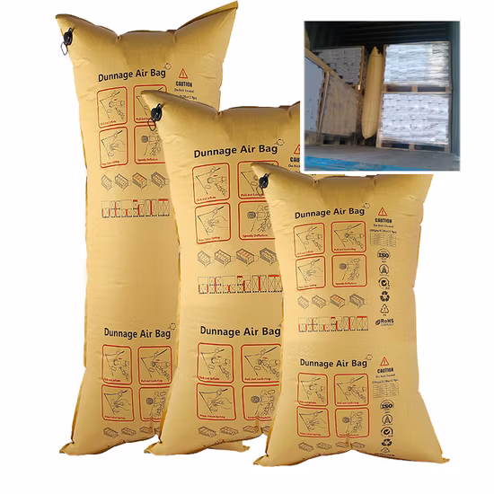Прочный используя сумку Dunnage воздушного контейнера бумаги воздушной подушки начинки низкой цены